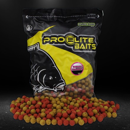 Bouillettes Pro Elite Baits Boilies Natural Foods Banana & Strawberry 20mm (8kg)