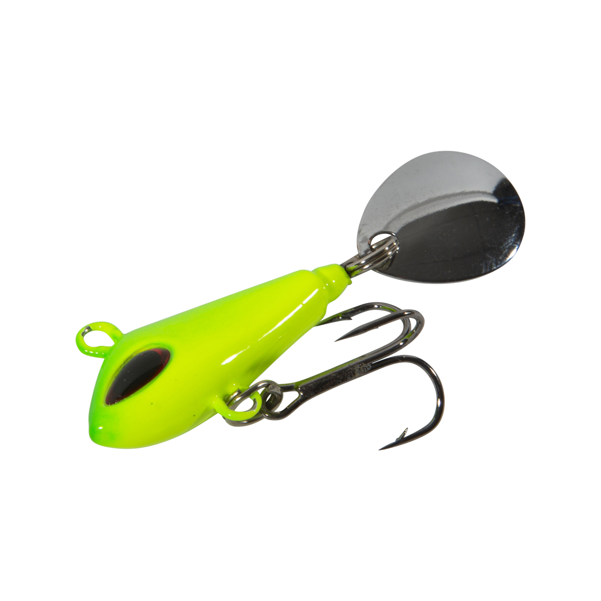 Leurre Fishing.Toys Virogo Lead Lure Spin Tail 3.3-4.0cm (12-23g) - Green/Fluo Yellow