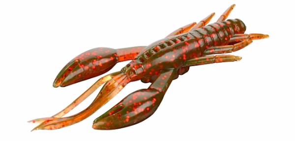 Ecrevisse Mikado 9cm (2pcs) - Mikado Cray Fish 9 cm - Brown/ Red