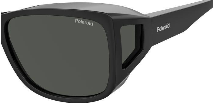 Polaroid PLD 9016/S Suncover - Black frame / grey glasses