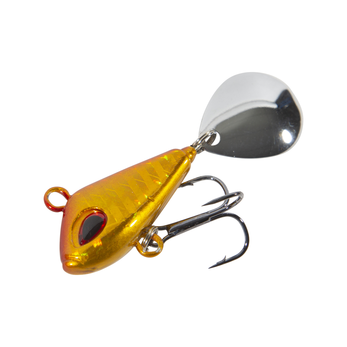 Leurre Fishing.Toys Virogo Lead Lure Spin Tail 3.3-4.0cm (12-23g) - Golden/Red