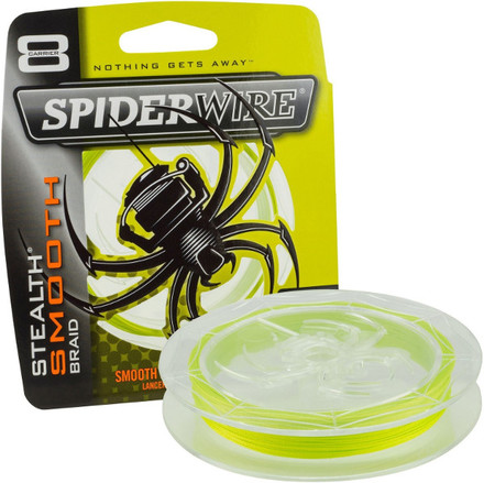 Spiderwire Stealth Smooth 8 Yellow Braid Tresse