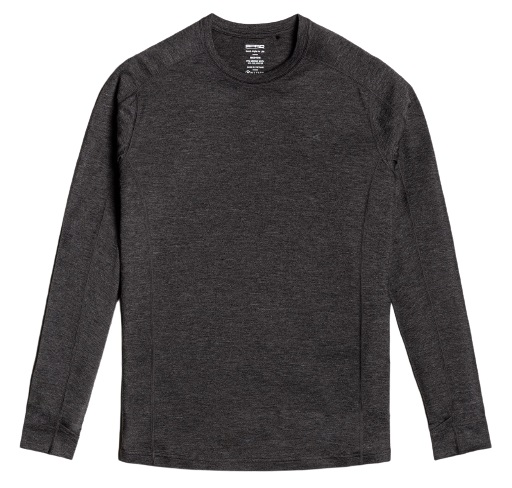 T-shirt Spro NYN150 Merino Long Sleeve Charcoal