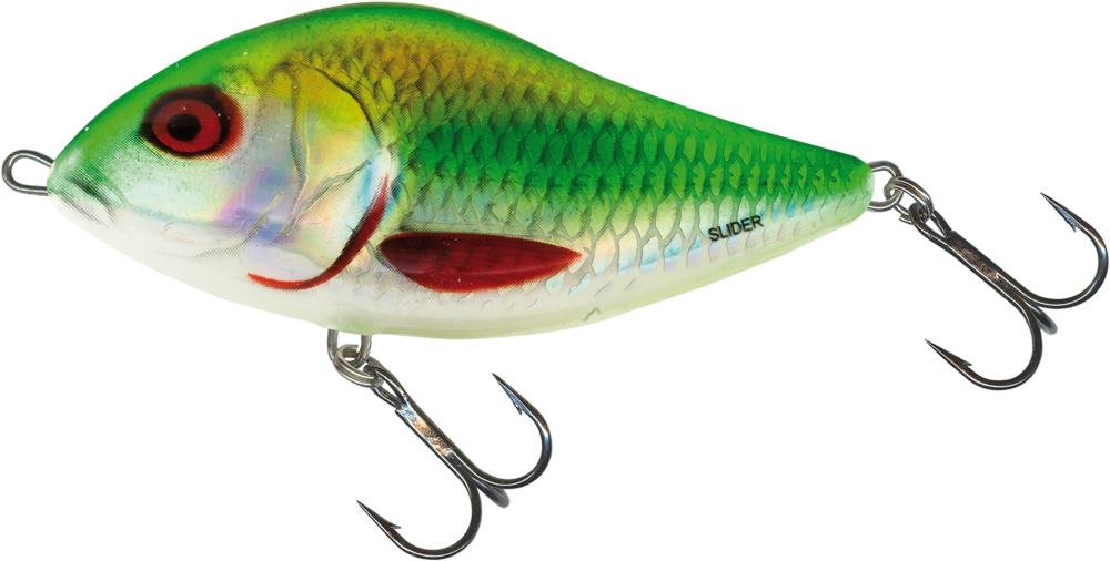 Salmo Slider Sinking - Holographic Green Roach