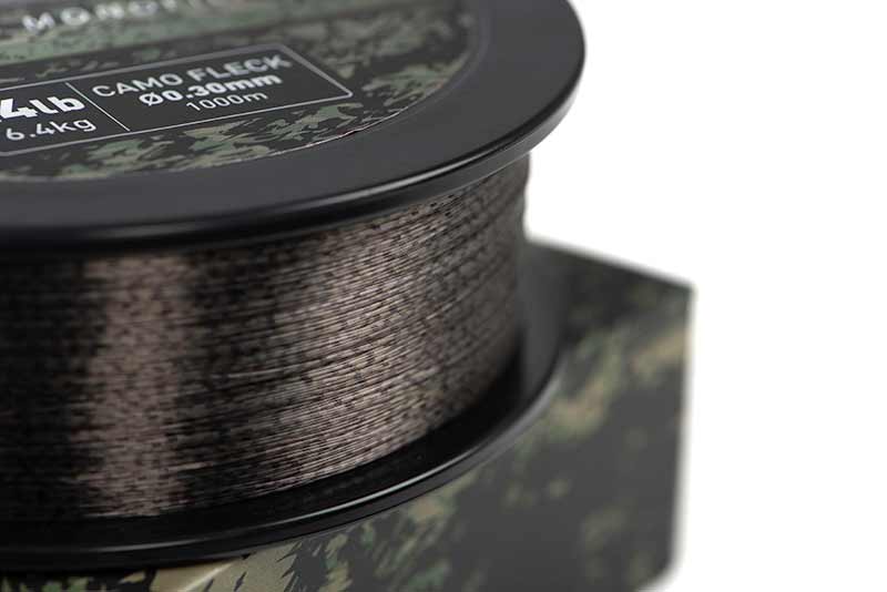 Nylon Carpe Fox Soft Steel Fleck Camo Mono (1000m)