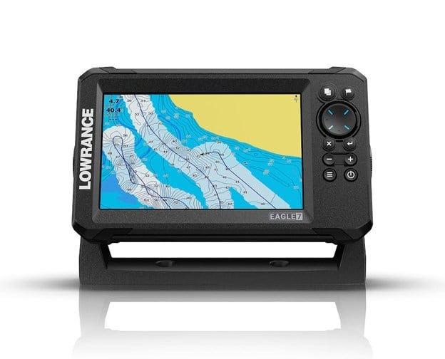 Echosondeur Lowrance Eagle 7 Splitshot Row Fishfinder (Avec GPS)