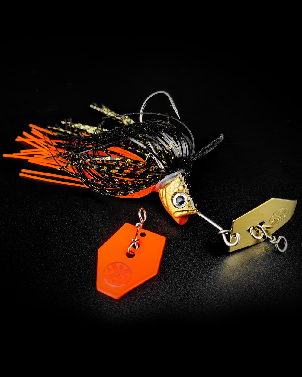 Leurre LMAB Multi Vibe 2.0 Bladed Jig (18g) #1/0 - Golden Roach