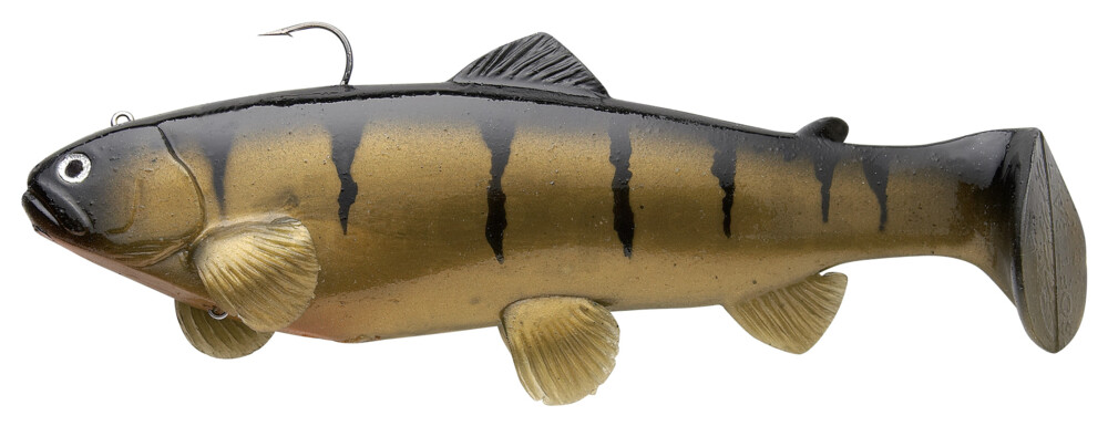 Castaic Swimbait Trout 4" (ca. 10cm) Sinking/Coulant (42g) - Yellow Perch