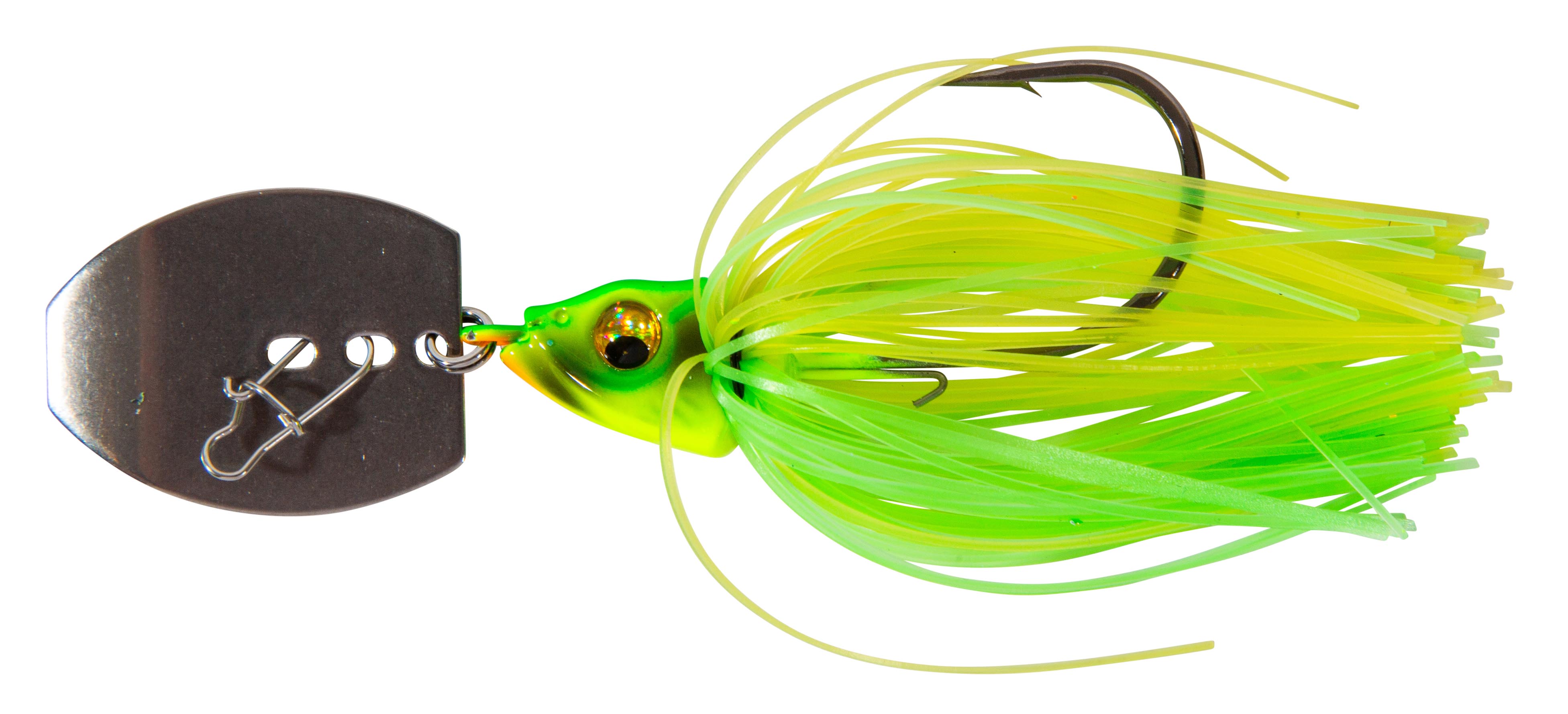 Jig à lame en tungstène Ultimate 4/0 (14.2g) - Chartreuse Tiger