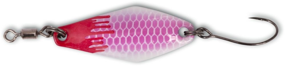 Cuiller Magic Trout Bloody Zoom Spoon 3cm (2,5g) - Pink/White