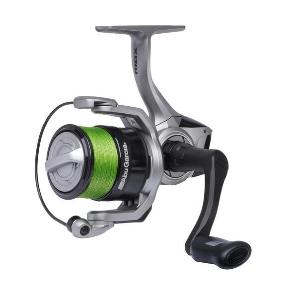 Moulinet Spinning Abu Garcia Max X (Avec Ligne Tressée Incluse !)