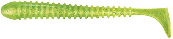 Jackson The Worm 7,5 cm, 10 pièces ! - Chartreuse