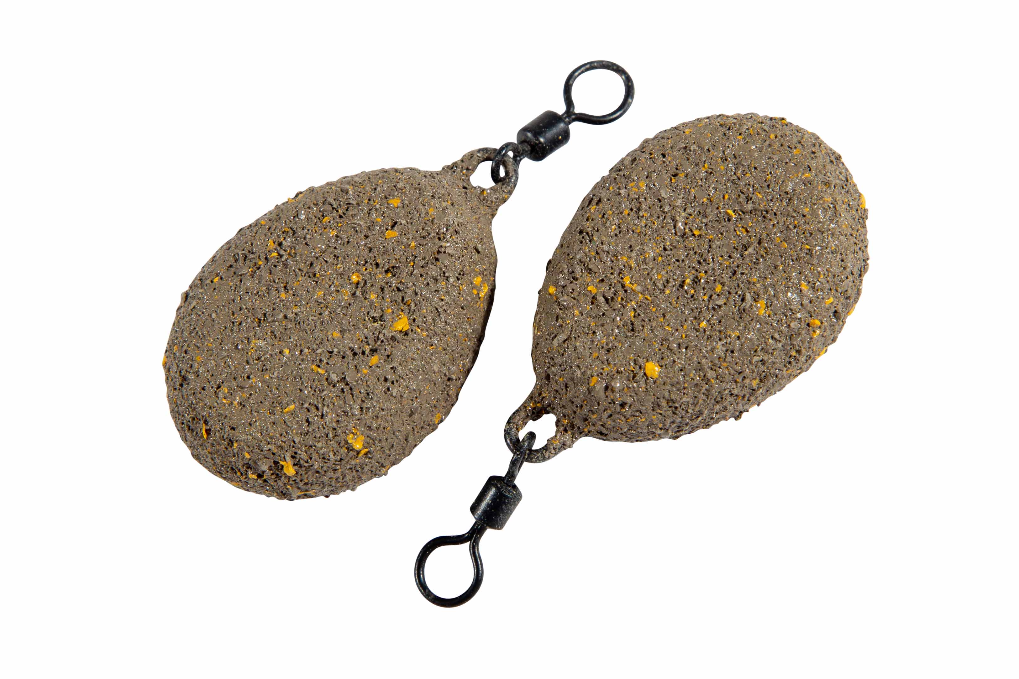 Plombs Ultimate Flat Pear Swivel Sand Camo Lood (2 Pcs)