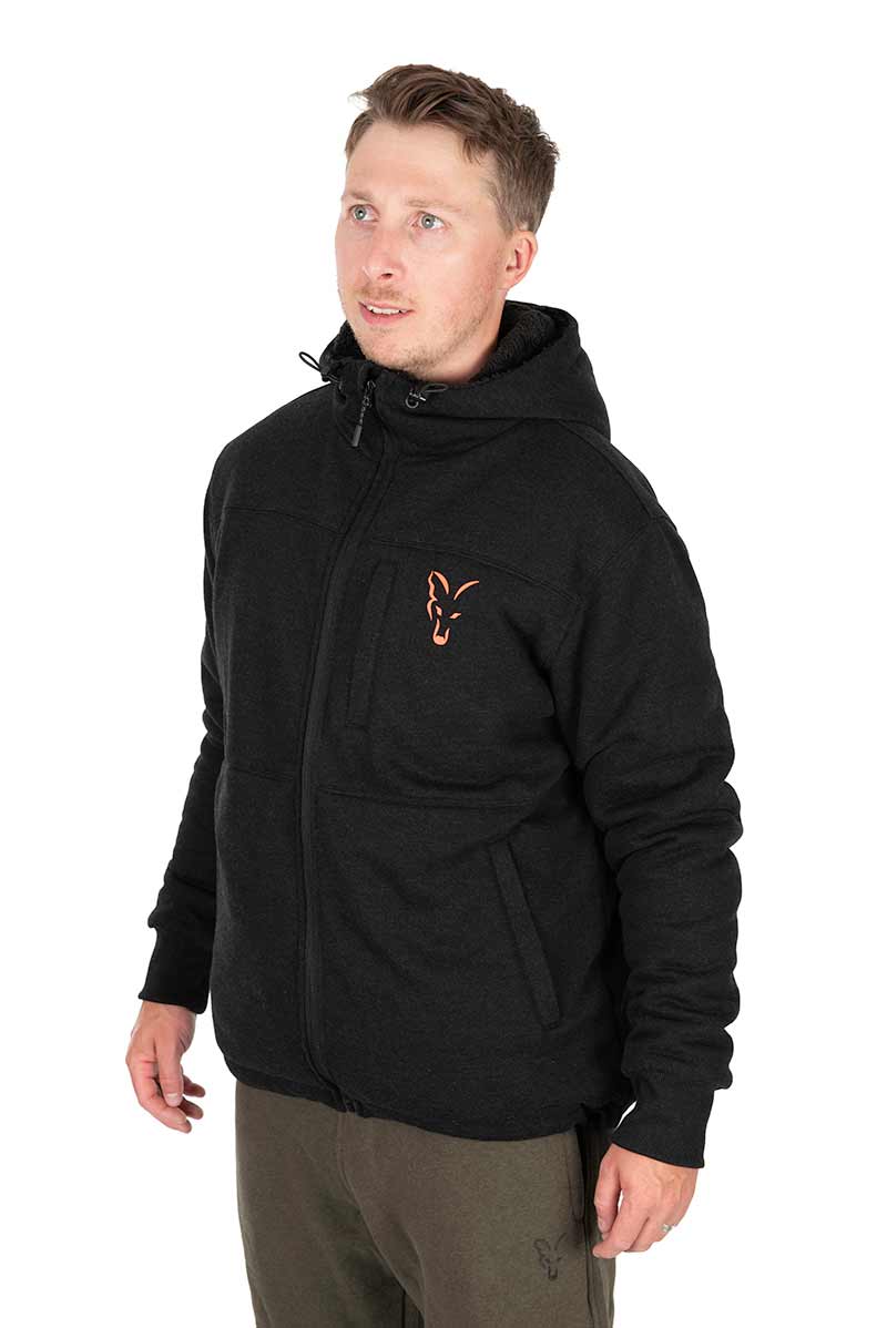 Veste Fox Collection Sherpa Black/Orange