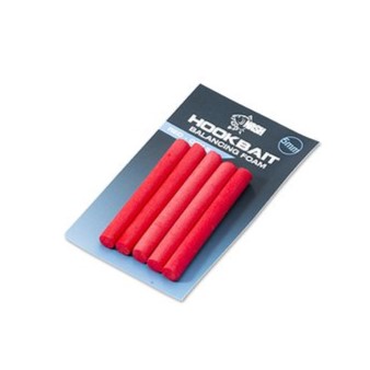 Mousse Nash Hookbait Balancing Foam Red 5mm (5 pcs)