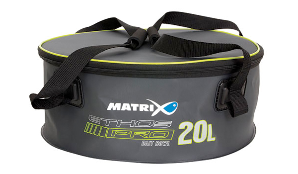 Matrix Ethos Pro EVA Groundbait Bowl avec Couvercle & Prises