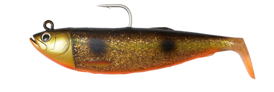 Leurre Souple Savage Gear Cutbait Herring Kit S 25cm (460g) - Gold Redfish