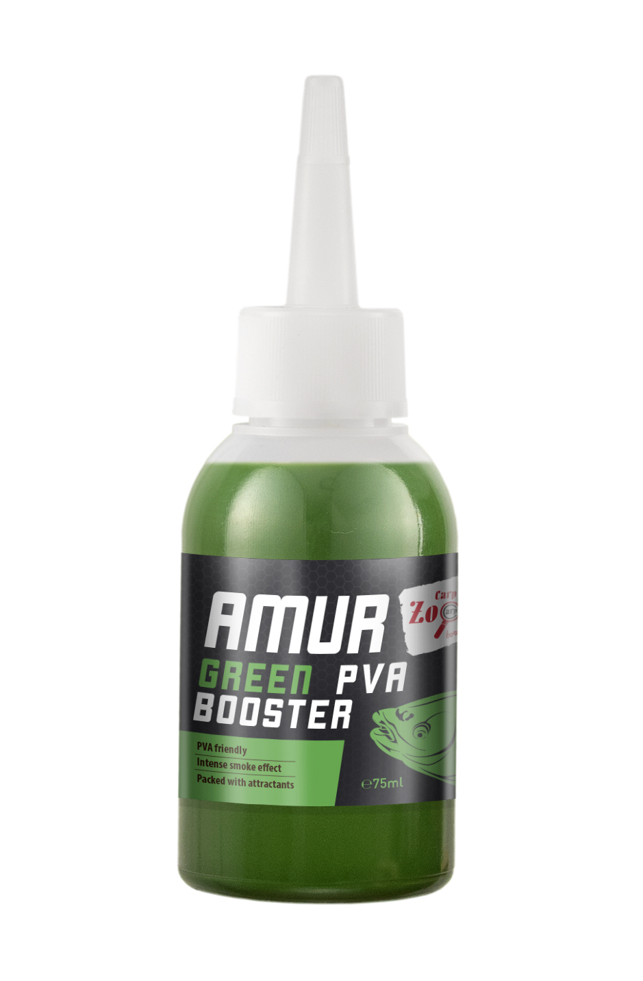Carp Zoom Amur Green PVA Booster Liquid (75ml)