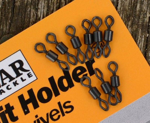 Solar Bait Holder Rig Swivels Taille 12, 10 pièces !
