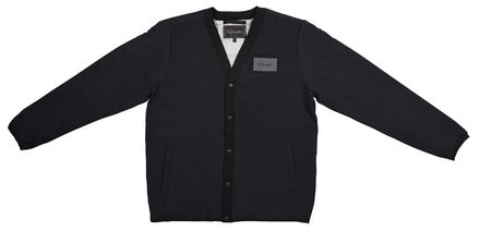 Veste noire Gamakatsu Insulated Cardigan Jacket