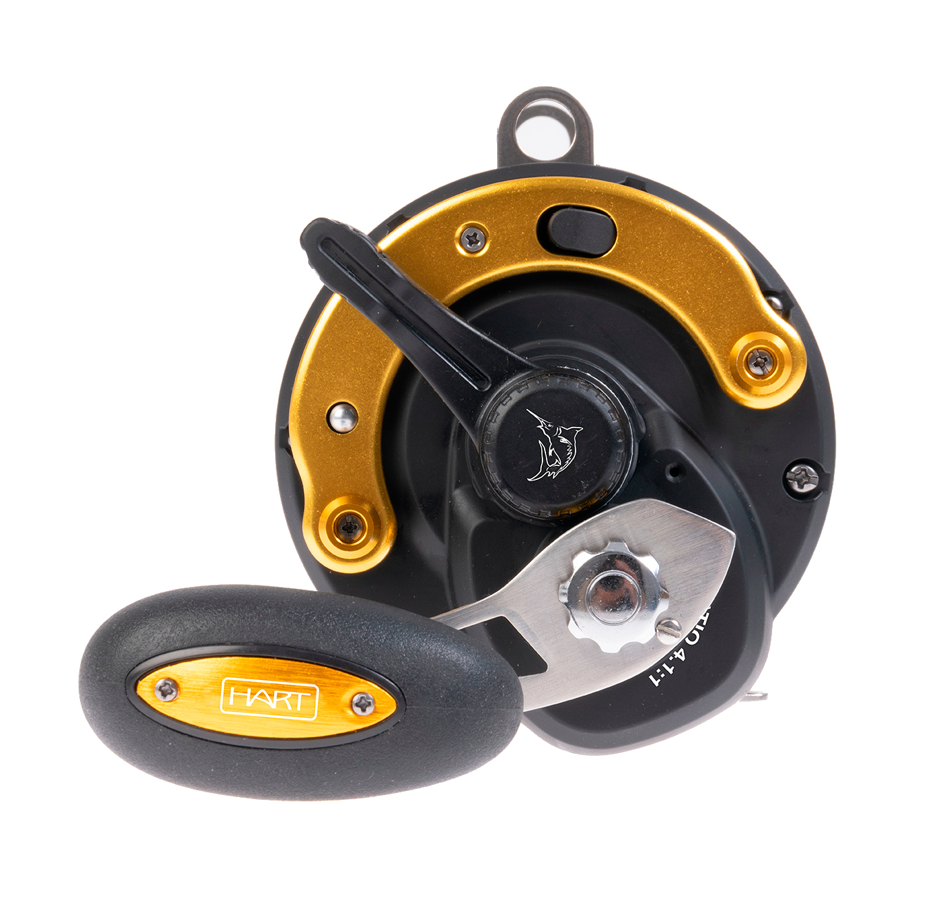 Moulinet mer de pêche à la traine Hart Finn 30 Trolling Reel RH