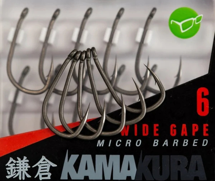 Korda Kamakura Wide Gape Hooks (10 pcs)