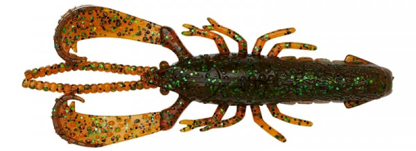 Leurre Souple Savage Gear Reaction Crayfish - Green Pumpkin