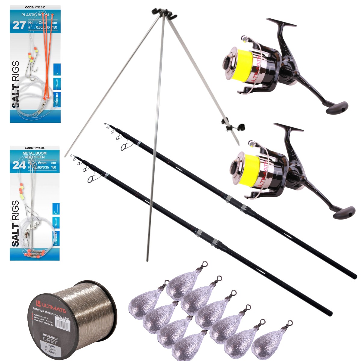 Ultimate BeachForce Tele Set 3.90m (100-200g)