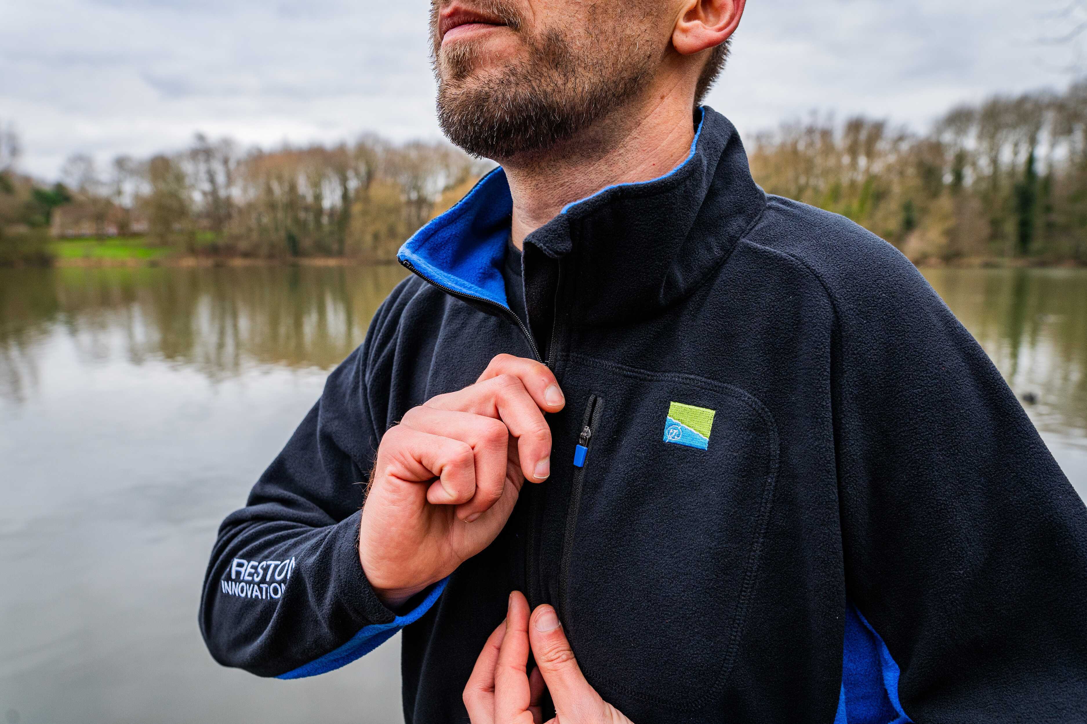 Pull de Pêche Preston en Micropolaire