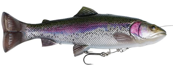 Savage Gear 4D Line Thru Pulsetail Trout 20cm, 102gr - Rainbow Trout