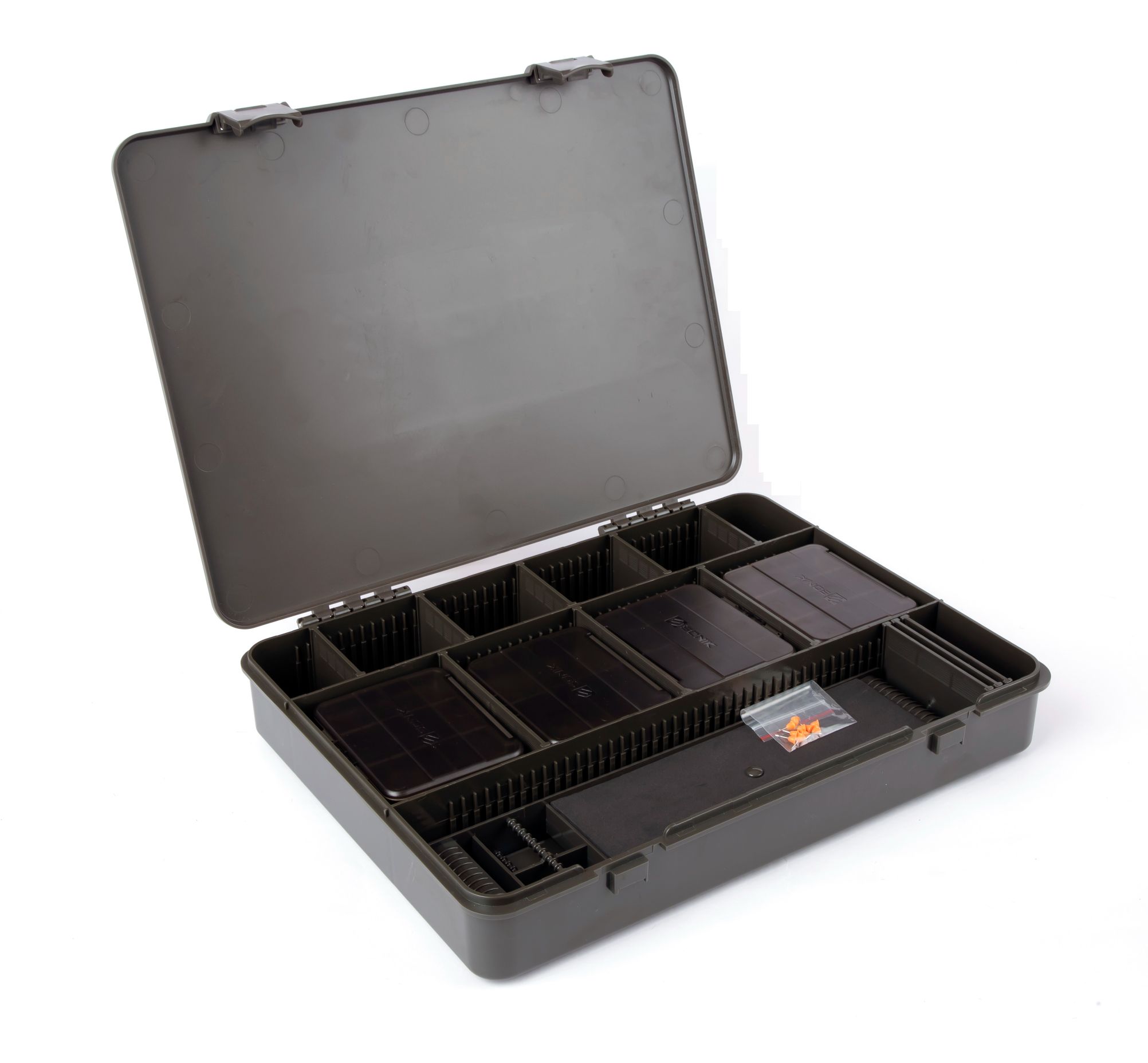 Sonik Lockbox Large Loaded Tacklebox (Incl. 8 boîtes + Rigboard)