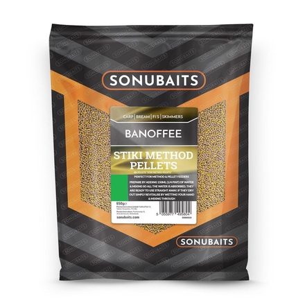 Pellets Method Banoffee collants Sonubaits 4mm (650g)