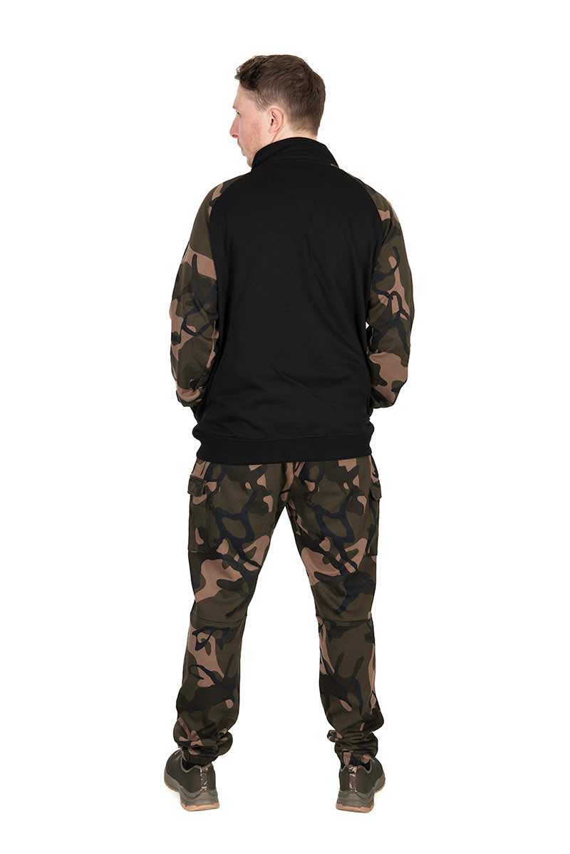 Sweatshirt  Fox LW Black/Camo QTR Zip