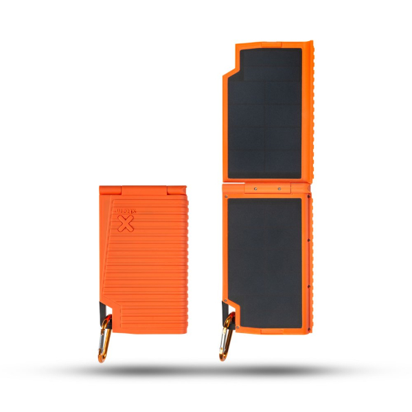 Chargeur solaire Xtorm Noir/Orange - Xtorm Solar Super Charger 10.000 MAh Black/Orange
