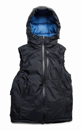 Gilet Spro Aurora Down Vest Black Indigo Blue