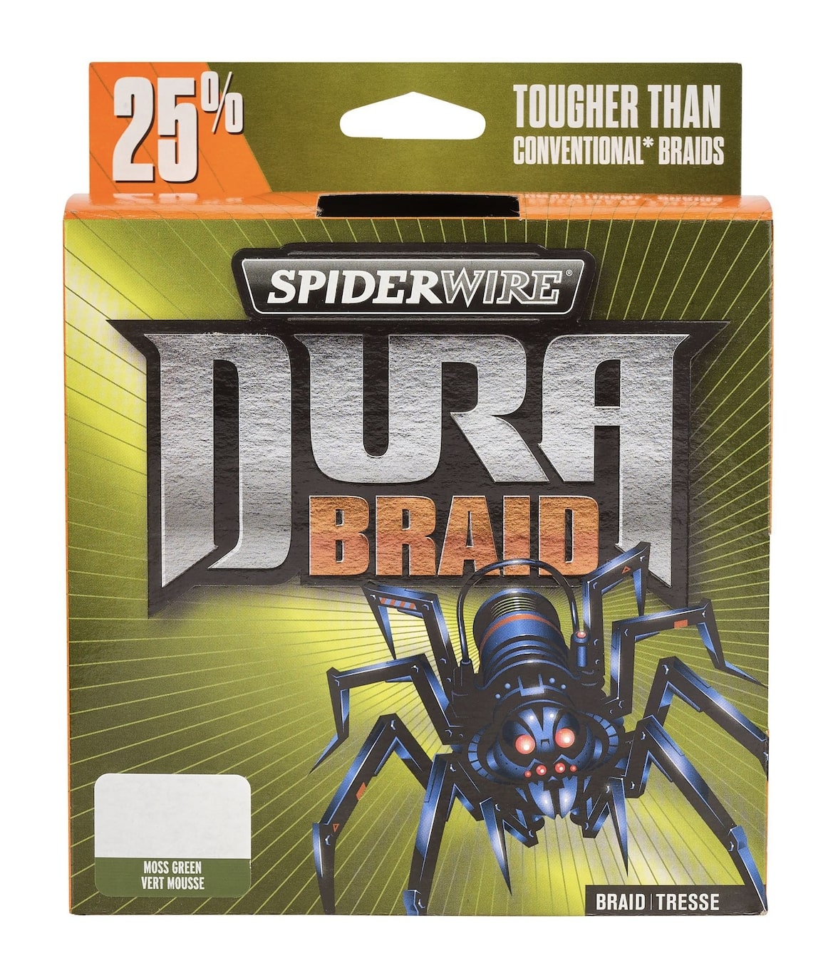 Tresse Spiderwire DuraBraid Moss Green (275m)