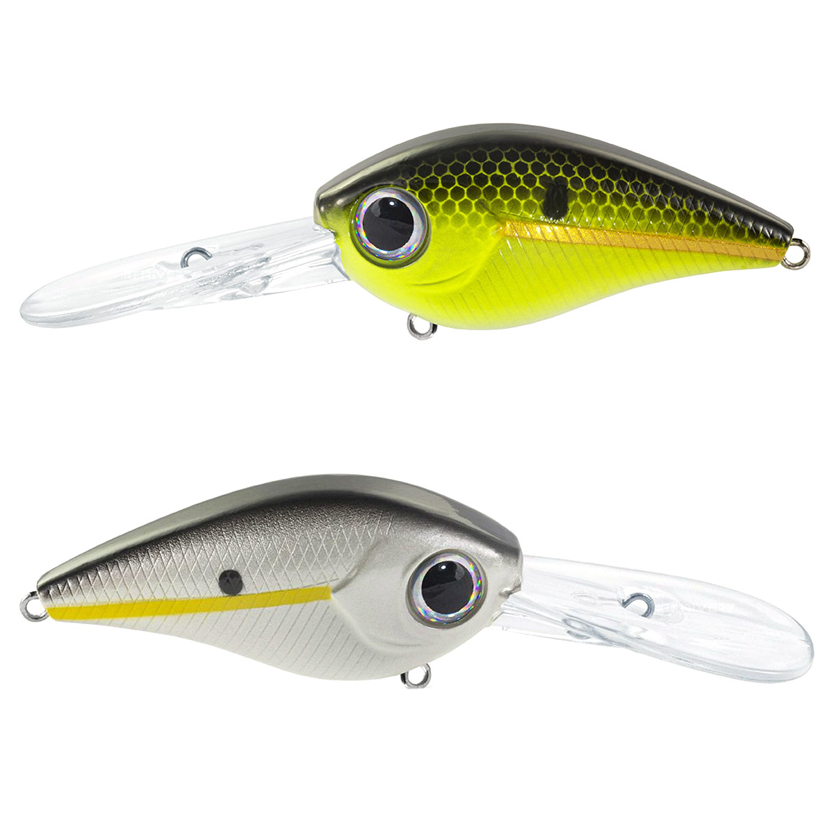 Ensemble de crankbaits River7 R7  6cm (13g) - Yellow Believer