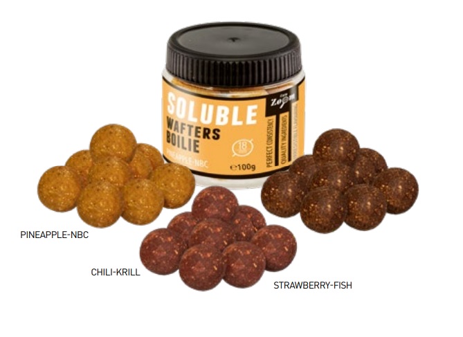 Bouillettes Solubles Wafters Carp Zoom 18mm (100g)