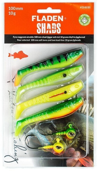 Fladen Soft lure assortment Shad