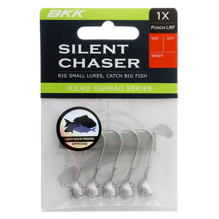 Tête Plombée BKK Silent Chaser Punch LRF (5pcs)