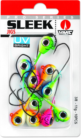 VMC Sleek Jigheads UV (10 pcs)