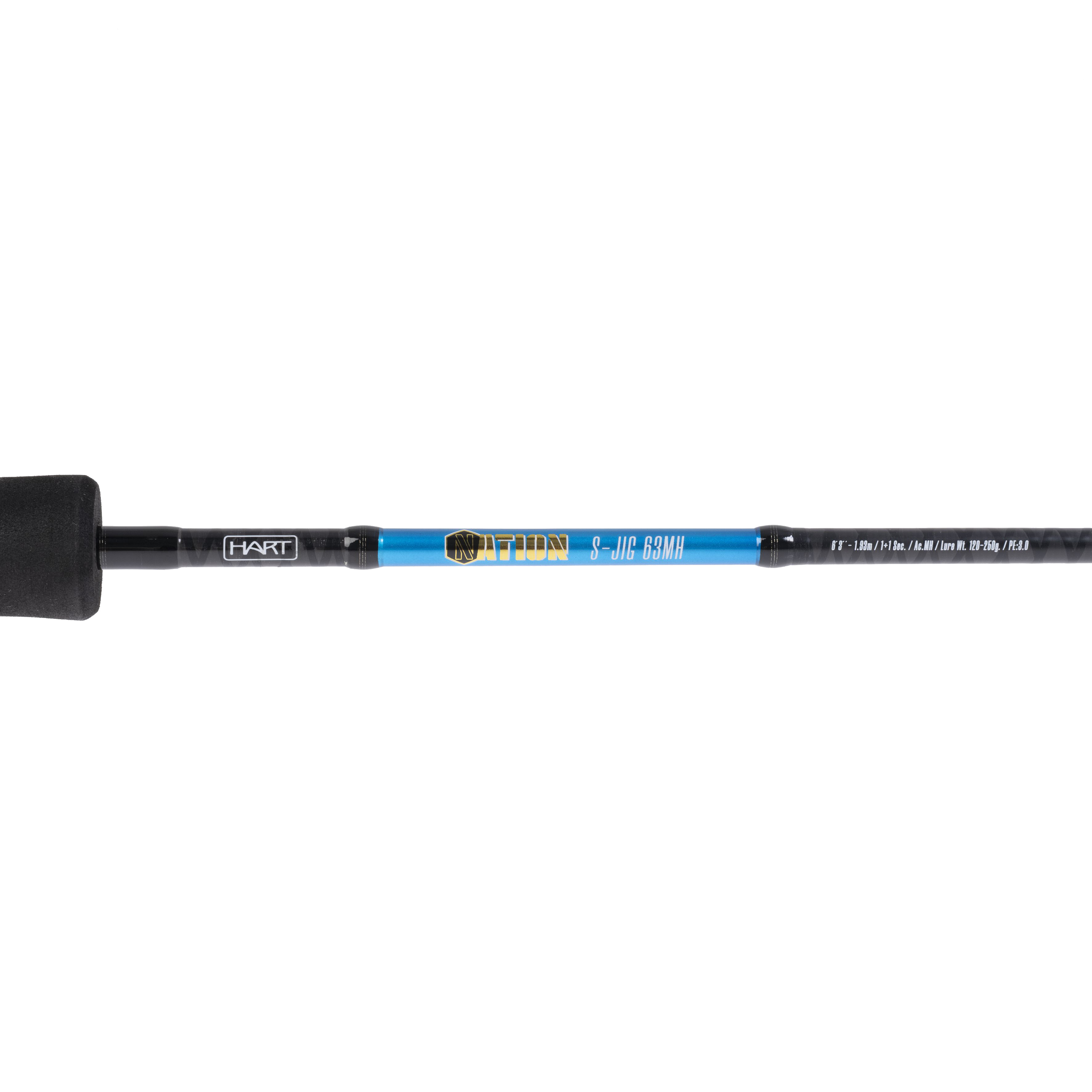 Canne Verticale Hart Nation S-Jig 1.93m (120-250g)