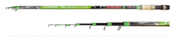 Canne Carp Zoom Force Telematch (options multiples)