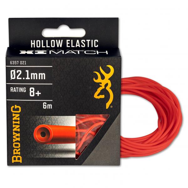 Elastique creux Browning Xi-Match (6m) - 2,1mm (Rouge)