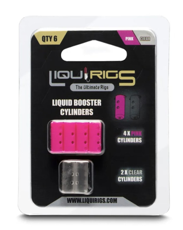 Liquirigs Liquid Booster Cylinders - Pink & Clear (Rose)