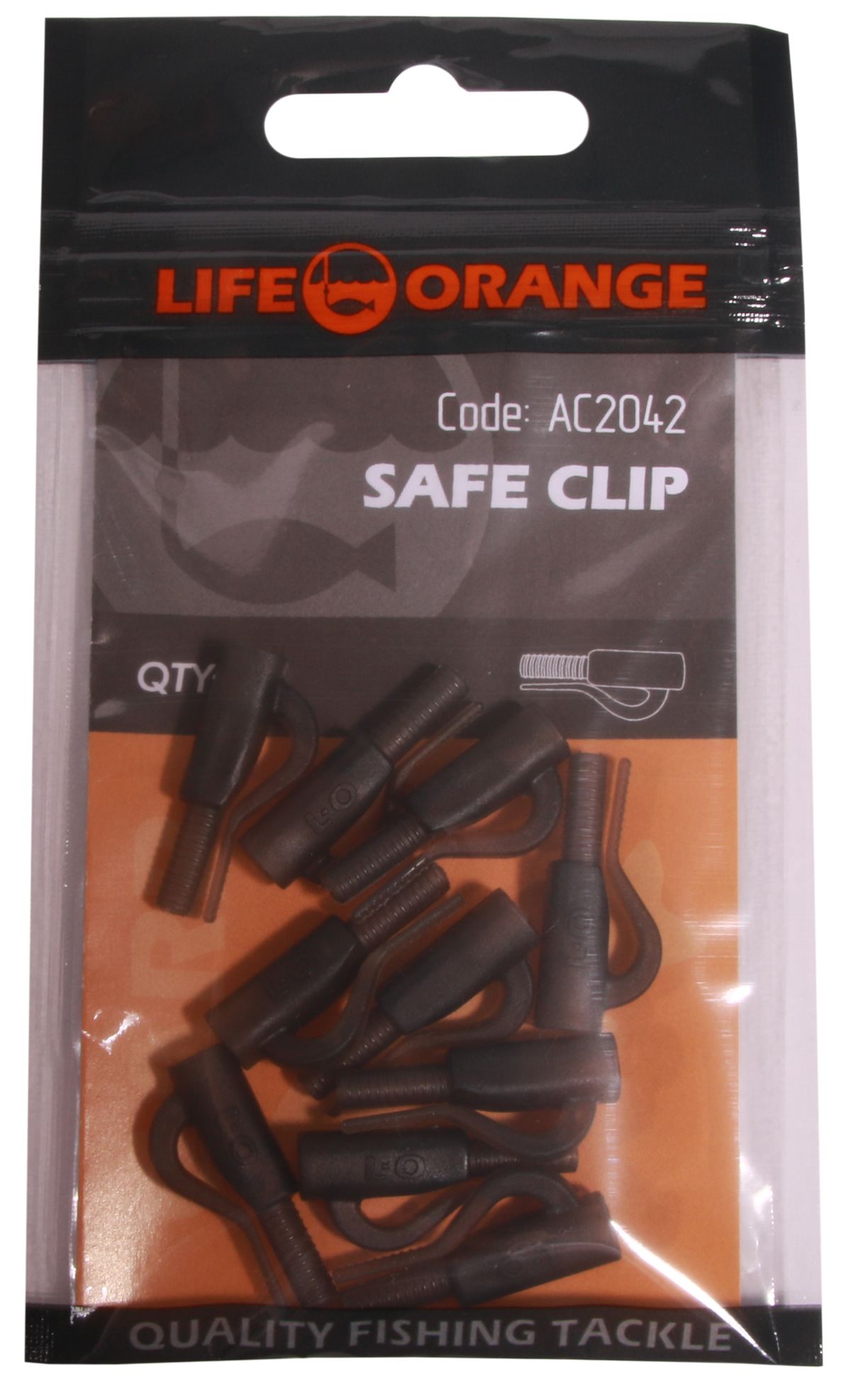 Set de clips plomb Life Orange 113