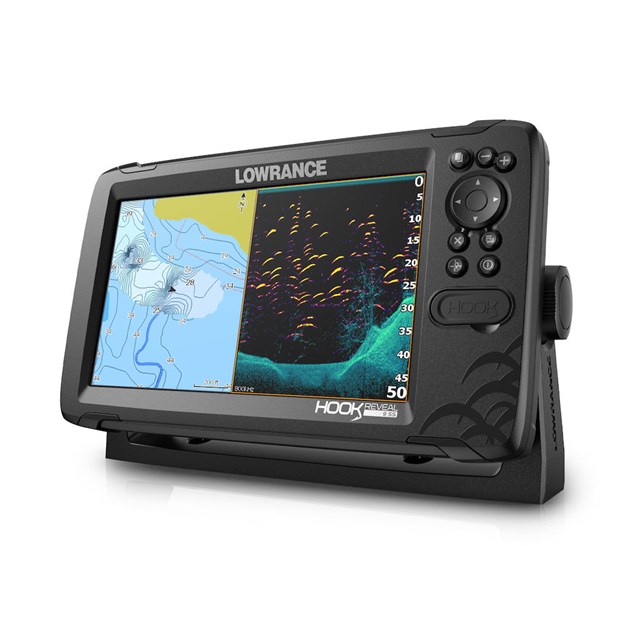 Echosondeur Lowrance Hook Reveal 50/200 HDI Row Fishfinder