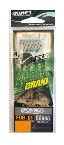 Bas de ligne Owner 56935-FDB01 Spear Feeder (6 pcs) (10cm)