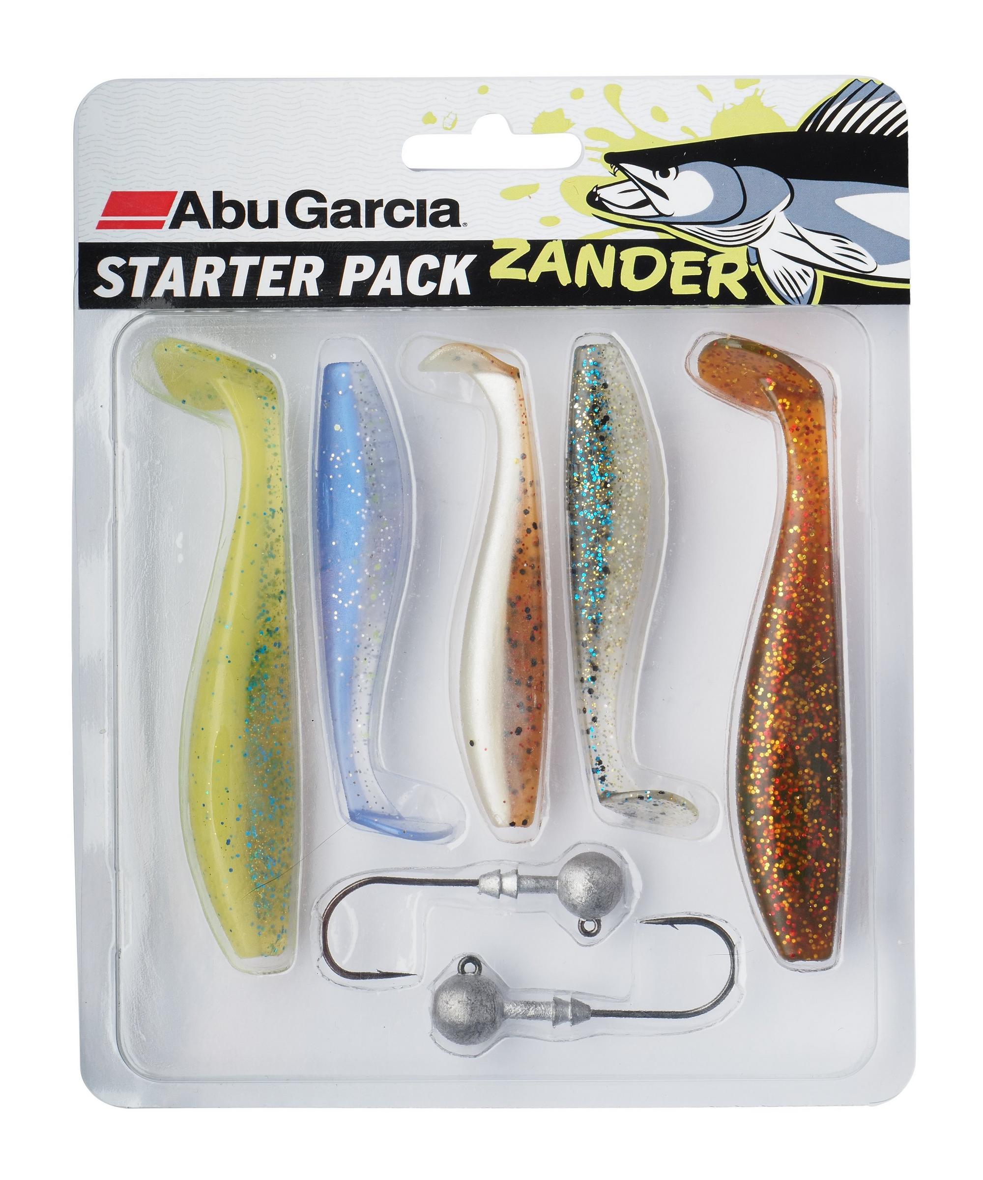 Set de leurres pour le Sandre Abu Garcia Starter Pack Zander (7pcs)