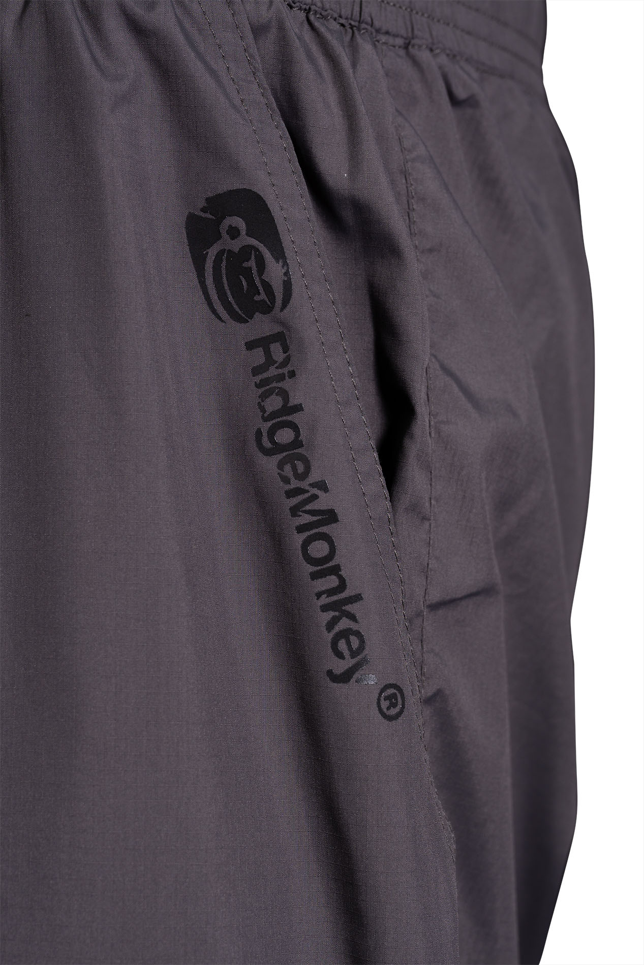 Pantalon léger RidgeMonkey APEarel Dropback Lightweight Hydrophobic Trousers Gris